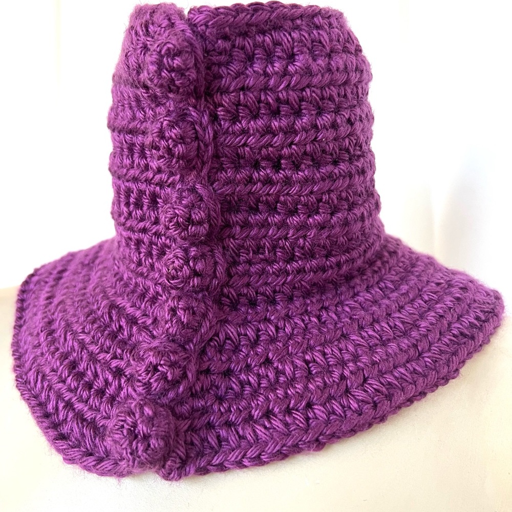 ROMAN KEFLAY Hand Crocheted, Mini Turtleneck - Picture 7 of 15